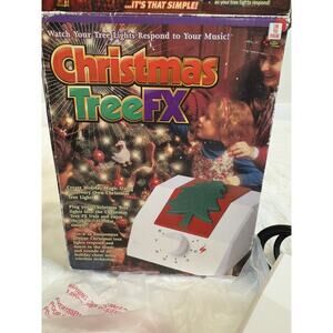 Christmas Tree FX Light Show Box Music Light Show Holiday Magic Lights Unit